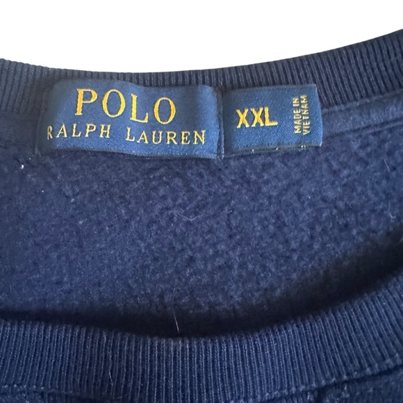 Polo by Ralph Lauren Men's Navy Blue Crewneck Sweater XXL - Picture 3 of 8